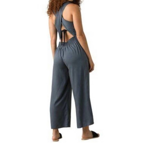 Prana Pants - prAna Bahia Jumpsuit in Gray Size Large NWT